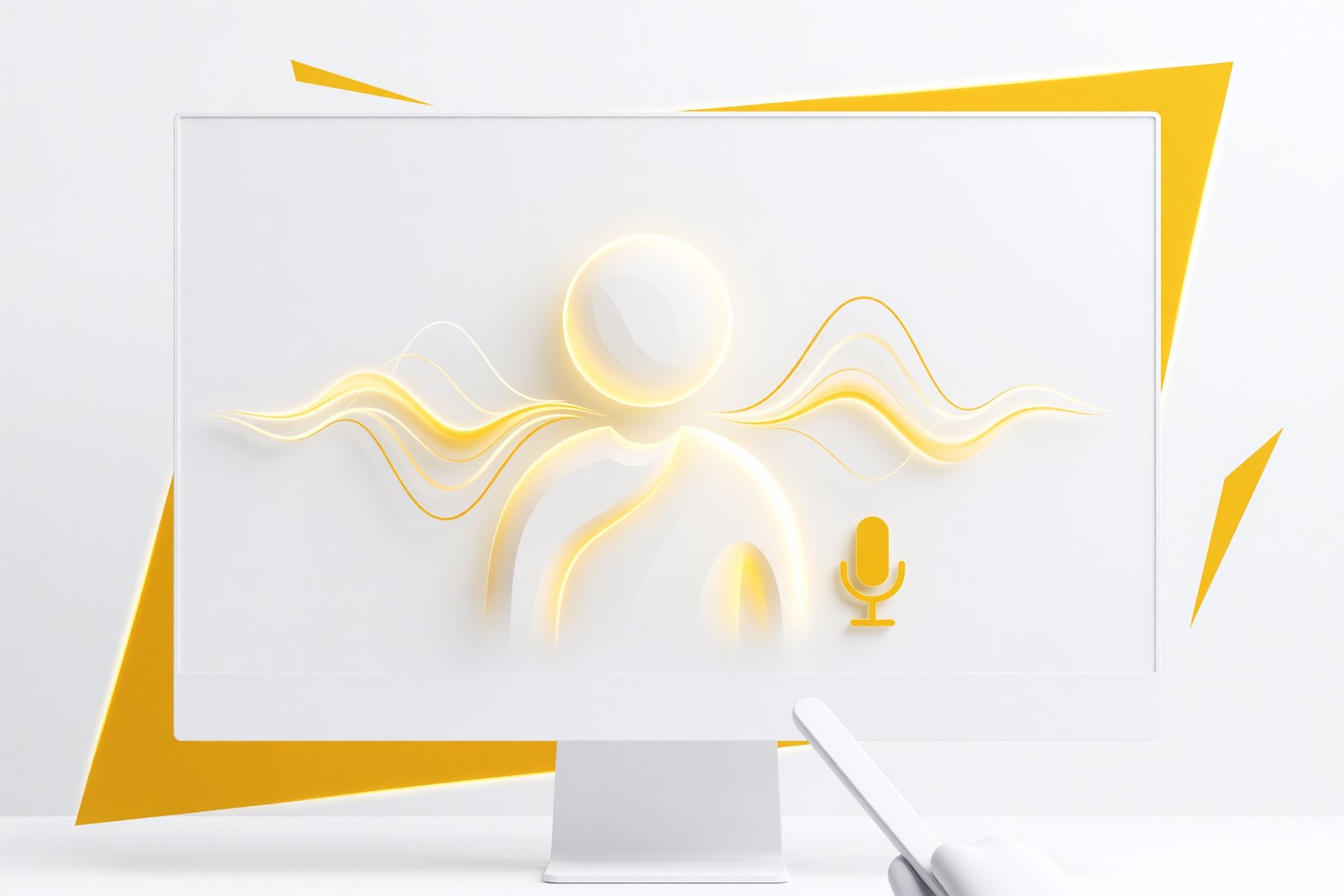 Avatar IA — un écran qui présente à la place de toi